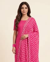 Ivory Pearl Handcrafted Chikankari Kurti (No. 076) — Secondary Angle