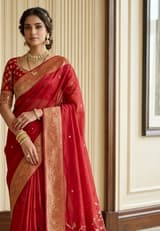 Peacock Teal Handcrafted Bandhani Festive Saree (No. 022) — Secondary Angle