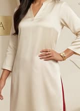 AAYNA-KUR-009-S — Artisanal Detail View