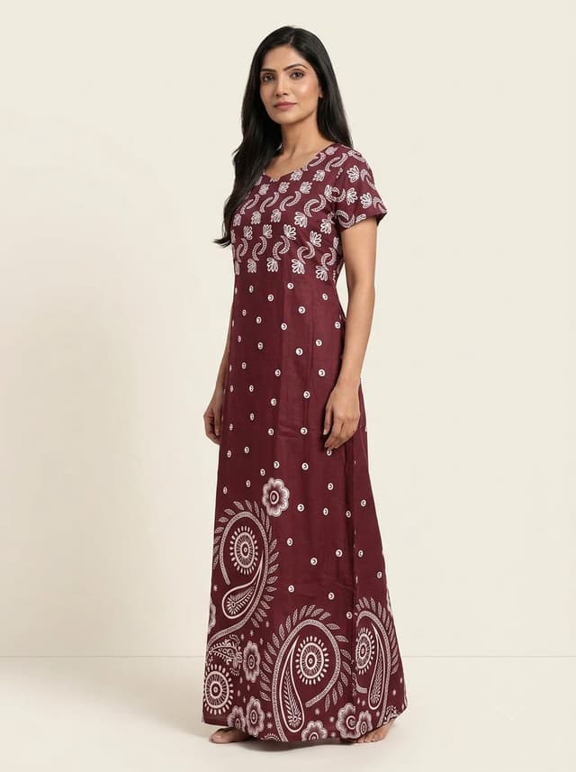 Peacock Teal Handcrafted Chikankari Kurti (No. 039) — Primary Hero View