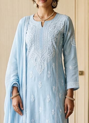AAYNA-KUR-050-S — Artisanal Detail View