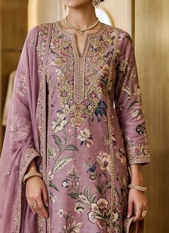 AAYNA-KUR-064-S — Artisanal Detail View